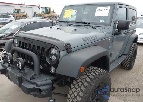 2014 Jeep Wrangler Willys Wheeler from USA, damaged, VIN 1C4AJWAG5EL293285